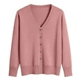 thumbnail image 4 of Hessimy Women's 2025 Winter Fuzzy Popcorn Batwing Sleeve Cardigan Knit Oversized Sherpa Sweater Coat(Pink,M), 4 of 6