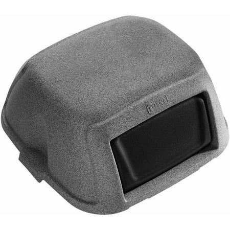Toter 50 Gallon Square Slimline Trash Can Dome Top Lid