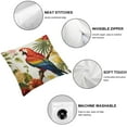 thumbnail image 4 of MLJA  Tropical Birds Toucan Throw Pillow Covers Parrots Flowers Leaves Outdoor Decorative Pillows Cushion Cases for Couch Sofa Bed Home Decor Set of 2, 4 of 6