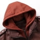 thumbnail image 2 of Chaqueta de motociclista de cuero sintético para hombre, chaqueta elegante, reflectante, retro, informal, de moda, para primavera y otoño, 2 of 5