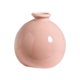 thumbnail image 2 of Jarrón de cerámica para flores, maceta para arreglos florales, maceta para regalo de dormitorio o escritorio. Rosa, 2 of 9