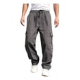 thumbnail image 1 of Pantalón Casual Holgado Con Múltiples Bolsillos Para Hombre, 1 of 8