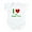Cloud White, variant on CafePress - I Love The Cinque Terre Italy Infant Bodysuit - Baby Light Bodysuit, Size Newborn - 24 Months