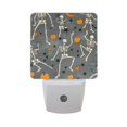 thumbnail image 6 of Yayeee LED Night Light for The Home Plug in With Light Sensors 2 Pack, Halloween Dancing Skeleton, 6 of 6