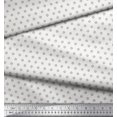 thumbnail image 2 of Soimoi Georgette Viscose Fabric Dot & Heart Shirting Fabric Prints by Yard 42 Inch Wide, 2 of 3