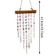 thumbnail image 3 of Campana de viento de cristal de ensueño para colgar en el salón, balcón, ventana o jardín Adorno de madera y cristal, 3 of 8