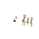 thumbnail image 5 of Figura decorativa de nota musical, estatua de escritorio, adorno de resina y cerámica, ideal para habitación, oficina o dormitorio., 5 of 8