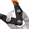 thumbnail image 6 of YAHHU 10" CrV Steel Aviation Snip – Left‑Cut Industrial Sheet Metal Cutter with Ergonomic Handle, Thickened Serrated Head, Safety Latch & Hanging Hole, 6 of 11