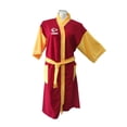 thumbnail image 2 of Bata de Baño Unisex TexBen Microfibra Football Rojo Amarillo c/Logo, 2 of 3