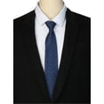 thumbnail image 4 of INSPIRE CHIC Cravate à Fermeture Éclair Ajustable pour Homme pour Tenue Décontractée Formelle Bleu Marine -6, 4 of 4
