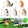 thumbnail image 2 of Fishing Cat Aquariums Decorations Fish Tank Hangable Landscape Aquarium Cat Fishing Ornament Home Aquarium Decor #461382, 2 of 8