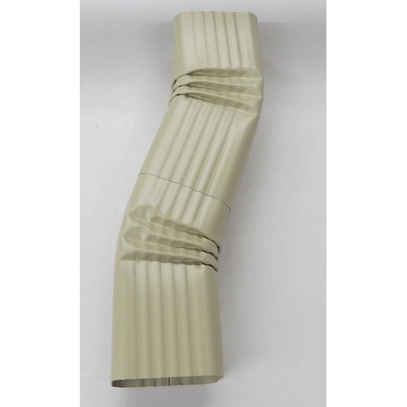 Aluminum Offset Downspout Elbow (3x4 B, WICKER)