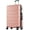 Pink, variant on 20 Inch Carry On Luggage, Hard Shell Expandable Suitcase with TSA Lock and Double Spinner Wheels, Black