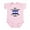 Petal Pink, variant on CafePress - Half El Salvadorian Is Better Than None Body Suit - Baby Light Bodysuit, Size Newborn - 24 Months