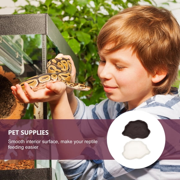 WEAVILUX 2Ud De Y Comida Para Reptiles En Colores Variados