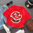 thumbnail image 2 of Camiseta de manga corta de colores para niños y niñas, camisetas de dibujos animados de Disney, camisetas de Anime de verano, regalo, 2, 2 of 5