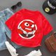 thumbnail image 2 of Camiseta de manga corta de colores para niños y niñas, camisetas de dibujos animados de Disney, camisetas de Anime de verano, regalo, 2, 2 of 5
