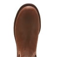 thumbnail image 3 of ARIAT WORK Men's Groundbreaker Chelsea Waterproof Steel Toe Work Boot Dark Brown - 10024983  BROWN, 3 of 6