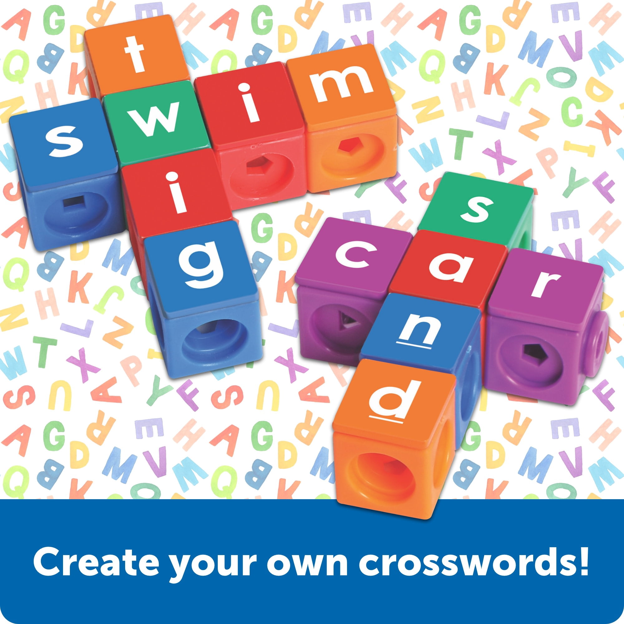 Learning Resources AlphaLink Cubes Activity Set