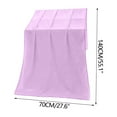 thumbnail image 3 of Mecorevxz Oversized Bath Towels,70 x 140 cm Extra Large Highly Absorbent Towels for Adults Home Beach (Purple), 3 of 7