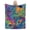 50x40, variant on Peacock Feather Fleece Blanket for Women, Vibrant Colorful Throw Blanket 50x40