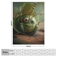 thumbnail image 4 of Orinice Insect Throw Blanket, Super Soft Warm Throw Blanket for Couch, Sofa, Chair, Bed - Extra Cozy, Machine Washable, Comfortable Home Decor,  40x50in, 4 of 6