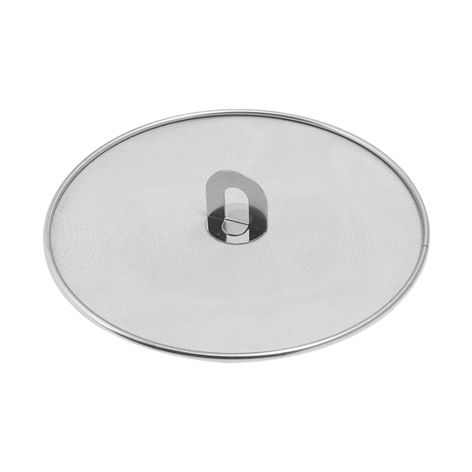 Frying Pan Splatter Screen Oil Guard Skillet Lid Mesh Sieve Pot Lid