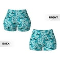 thumbnail image 3 of Sikiie Shark Wearing Sunglasses Print Workout Shorts Women Scrunch Butt Gym Shorts Seamless High Waist Tummy Control Yoga Biker Athletic Shorts, 3 of 5