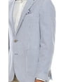 thumbnail image 4 of TailorByrd mens  Seersucker Stripe Sportcoat, 40R, Blue, 4 of 5