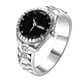 thumbnail image 2 of Anillos para mujer, regalos para mujer, reloj vintage, moda para mujer, hombre, acero, joyería unisex, reloj, regalo, 1 anillo, 2 of 2
