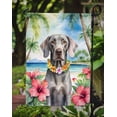 thumbnail image 3 of Weimaraner Luau Garden Flag 11.25 in x 15.5 in, 3 of 5