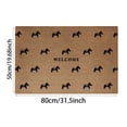 thumbnail image 3 of BotaniNest Horse Zodiac Year Themed Area Rug For Home Floor Mat With Modern Design, 3 of 7