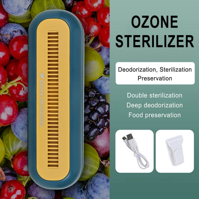 WREESH Refrigerator Deodorizer Household Sterilization Deodorization Fresh-keeping Deodorant Multi-effect Air Purifier Clearance
