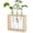 Light, variant on Tabletop Hanging Glass Planter Propagation Station Modern 3 Test Tube Flower Bud Vase In Wood Stand Rack Tabletop Terrarium For Hydroponic Plants Cuttings Office Home Decoration,-Dark -Tabletop