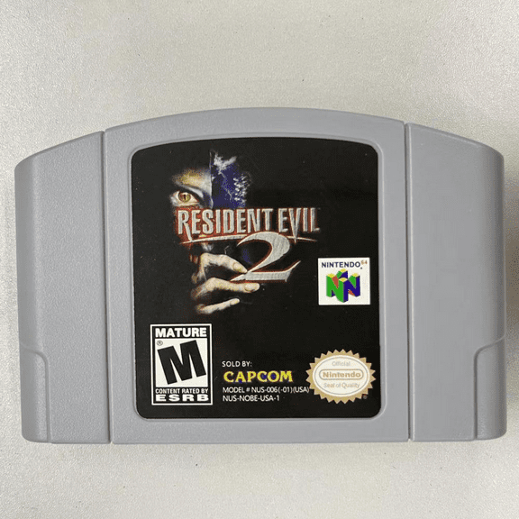 N64 Game Resident Evil 2 Games Cartridge Card for 64 N64 Console (US Version)