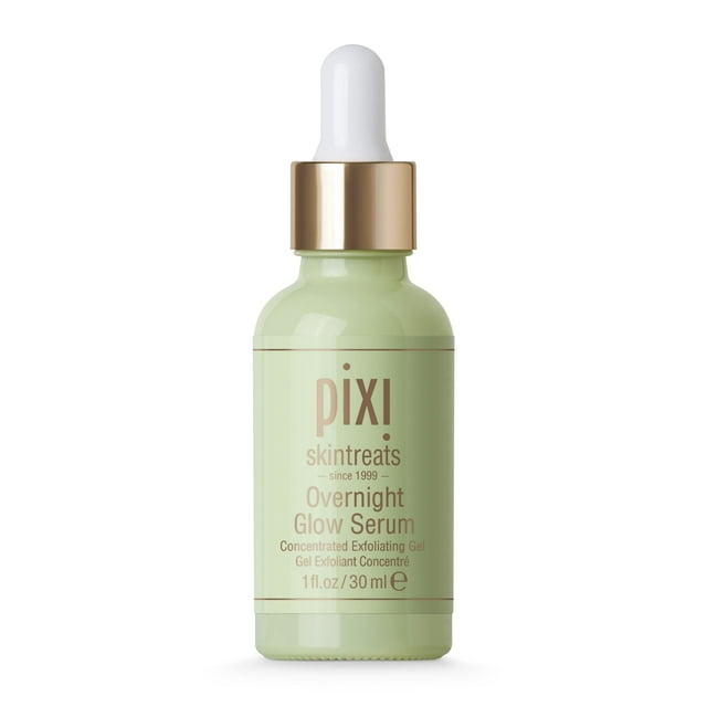 Serum Pixi Overnight Glow con ácido glicólico de 30 ml para una mayor luminosidad