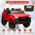 thumbnail image 3 of CazToi 24V 2 Seater Ride On Truck Licensed Chevrolet Silverado Electric Car with Remote Control for Kids 3-8, 3 of 7