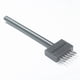 thumbnail image 4 of Herramienta perforadora de cuero para correas de reloj, herramienta de perforación de acero para espaciado de correas 6mm, 4 of 9