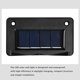 thumbnail image 5 of Toystoory 4pcsLED Luz solar Camino Escaleras Luz exterior Luz de pared impermeable Jardín Paisaje Escalera Luz de cubierta Balcón Valla Luz solar Iluminación y accesorios Luz blanca Toystoory HA005368-01B, 5 of 6