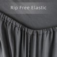 thumbnail image 7 of UlikTree Full Size Sheet Set 4 Piece, Ultra Soft Microfiber Bed Sheets with 2 Pillowcase, Black, 7 of 7