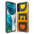 thumbnail image 3 of MUNDAZE LG Stylo 6 Shockproof Clear Hybrid Protective Phone Case Orange Yellow Clear Funny Text Quote Ded Cover, 3 of 6