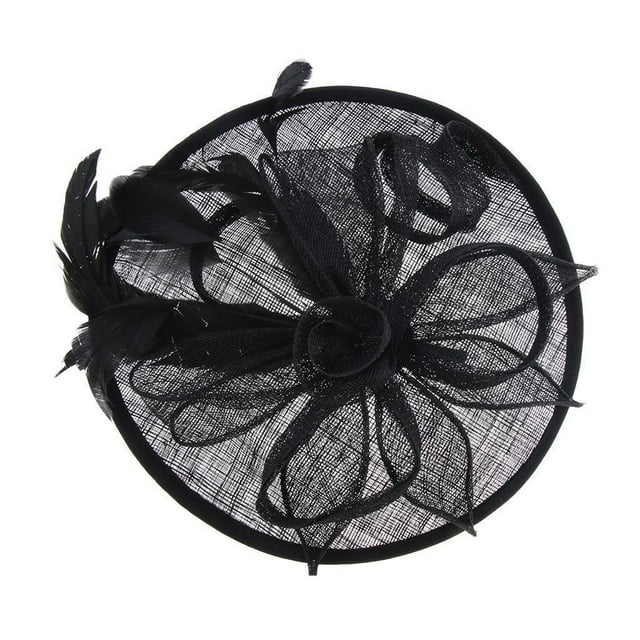 Diadema nupcial elegante para mujer jinwen Negro
