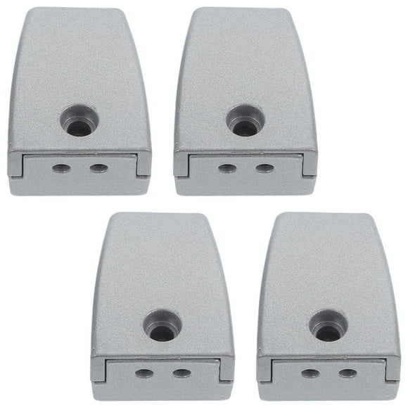 4 abrazaderas divisorias de escritorio, clips para pantalla de privacidad de escritorio, soportes útiles para pantallas de privacidad.