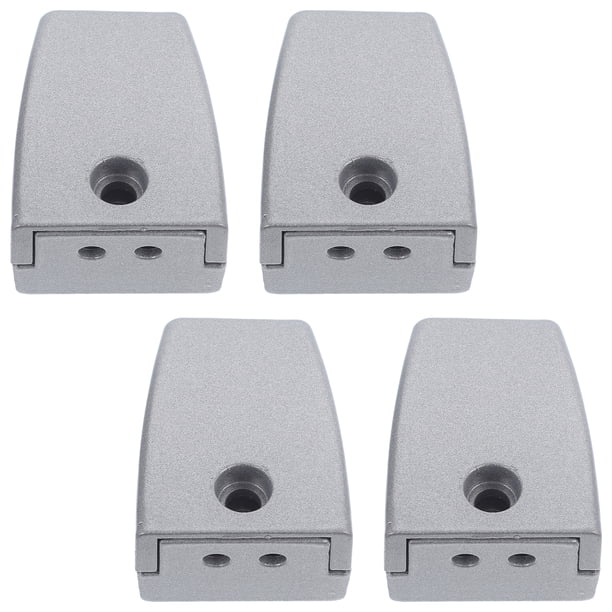 4 abrazaderas divisorias de escritorio, clips para pantalla de privacidad de escritorio, soportes útiles para pantallas de privacidad.