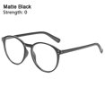 thumbnail image 1 of -1.0~-4.0 Myopia Glasses MATT BLACK STRENGTH 0 matte black matte black matte black Strength 0-Strength 0, 1 of 5