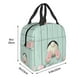 thumbnail image 3 of Easygdp White Bunny Bottom And Easter Eggs Bolsa Térmica Premium - Tela Oxford Impermeable, Gran Capacidad, Bolsillo Frontal, Unisex para Trabajo, Escuela, Actividades al Aire Libre y Picnics, 3 of 8