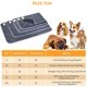thumbnail image 2 of 1 x Almohadilla térmica para perros y gatos, Almohadilla térmica antideslizante lavable para cachorros, Manta calefactora de felpa suave, Colchón súper cálido ecológico, L: 48x70cm., 2 of 4