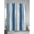 thumbnail image 5 of Blue Grey Shower Curtain, Modern Watercolor Abstract Art Waterproof Shower Curtain Set with 12 Hooks Lightweight Washable Fabric Shower Curtains for Bathroom 72x84 Inches, 5 of 6