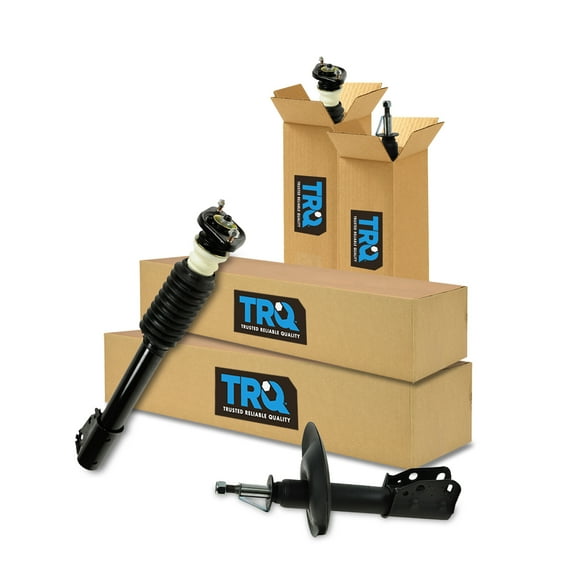 TRQ H1395Strut Shock Absorber Front & Rear Kit Set of 4 Fits Select Buick Cadillac Olds Pontiac