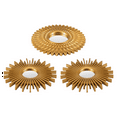 thumbnail image 2 of Gold Mirrors for Wall Pack of 3 - Wall Mirrors for Room Decor, 2 of 8
